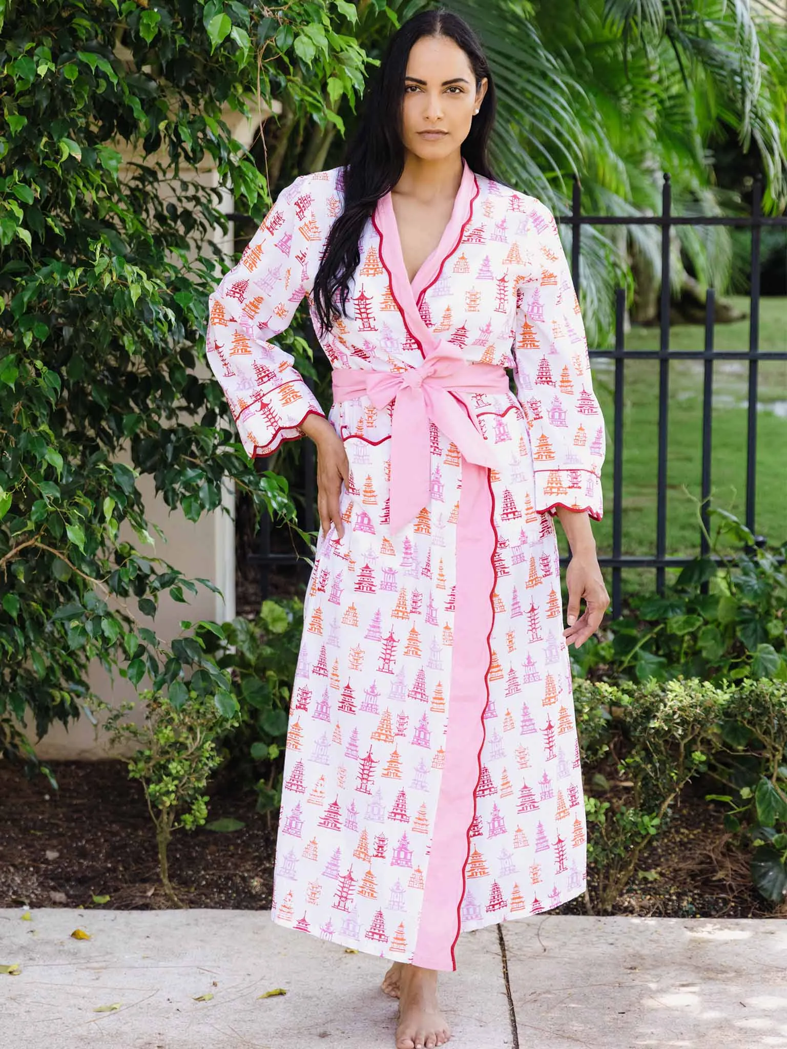 Pink Pagoda Classic Robe