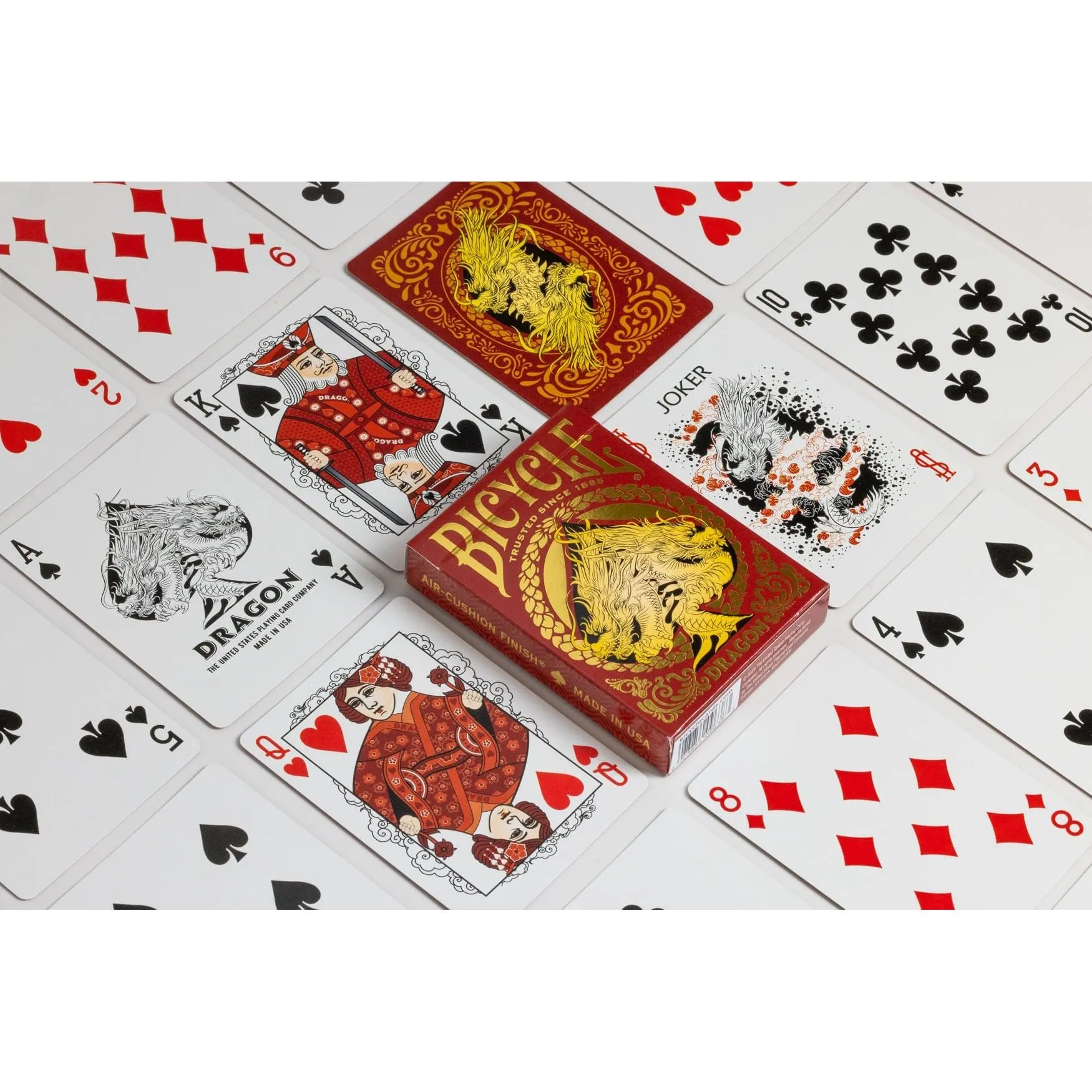Playing Cards - Bicycle: Red Dragon