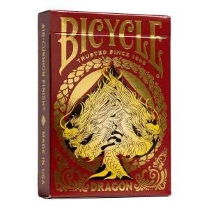 Playing Cards - Bicycle: Red Dragon