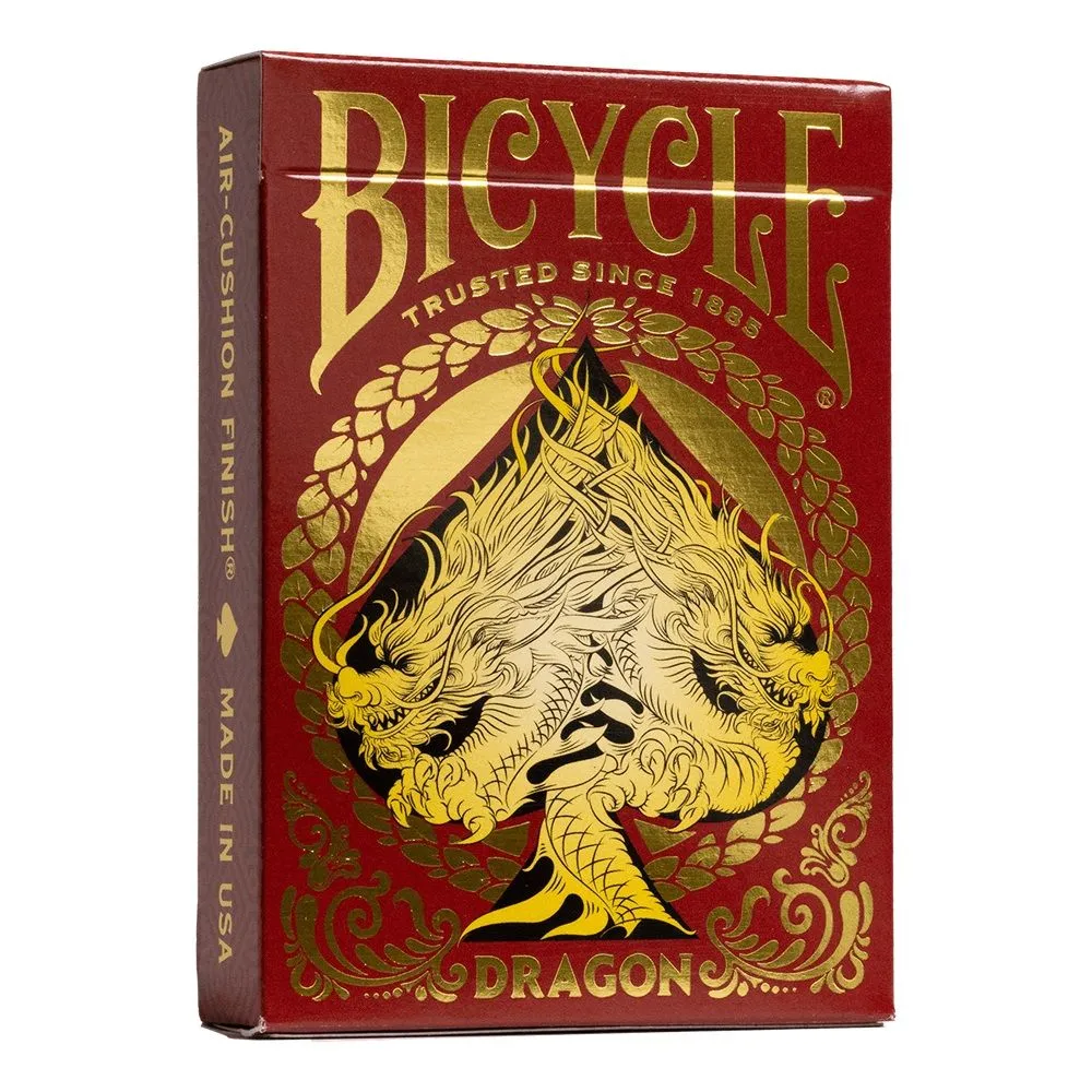 Playing Cards - Bicycle: Red Dragon