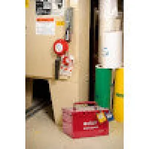 Portable Metal Group Lock Box, Medium