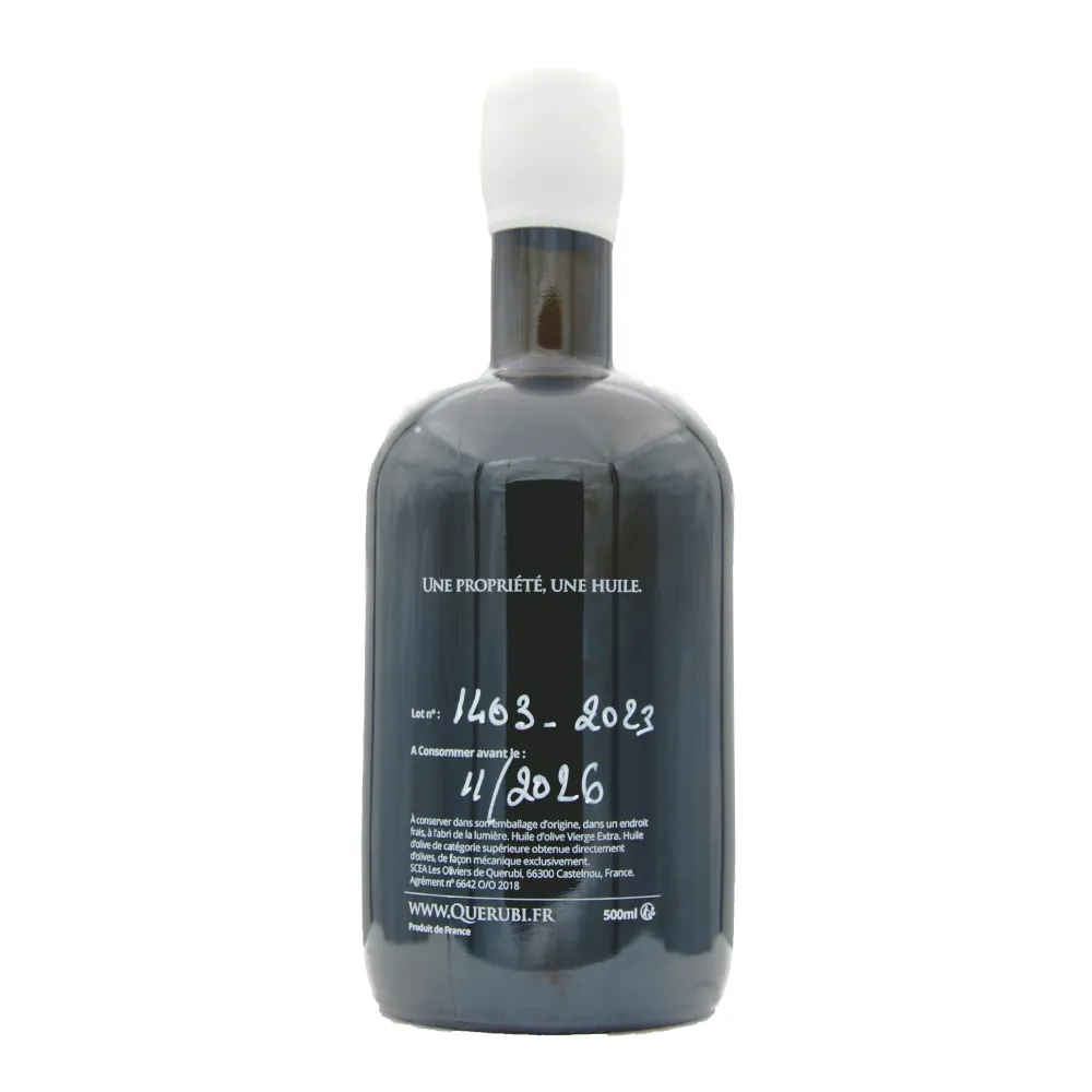 Querubi Organic Extra Virgin Olive Oil (500ml) - Poumal, Verdale, Oliviere & Picholine
