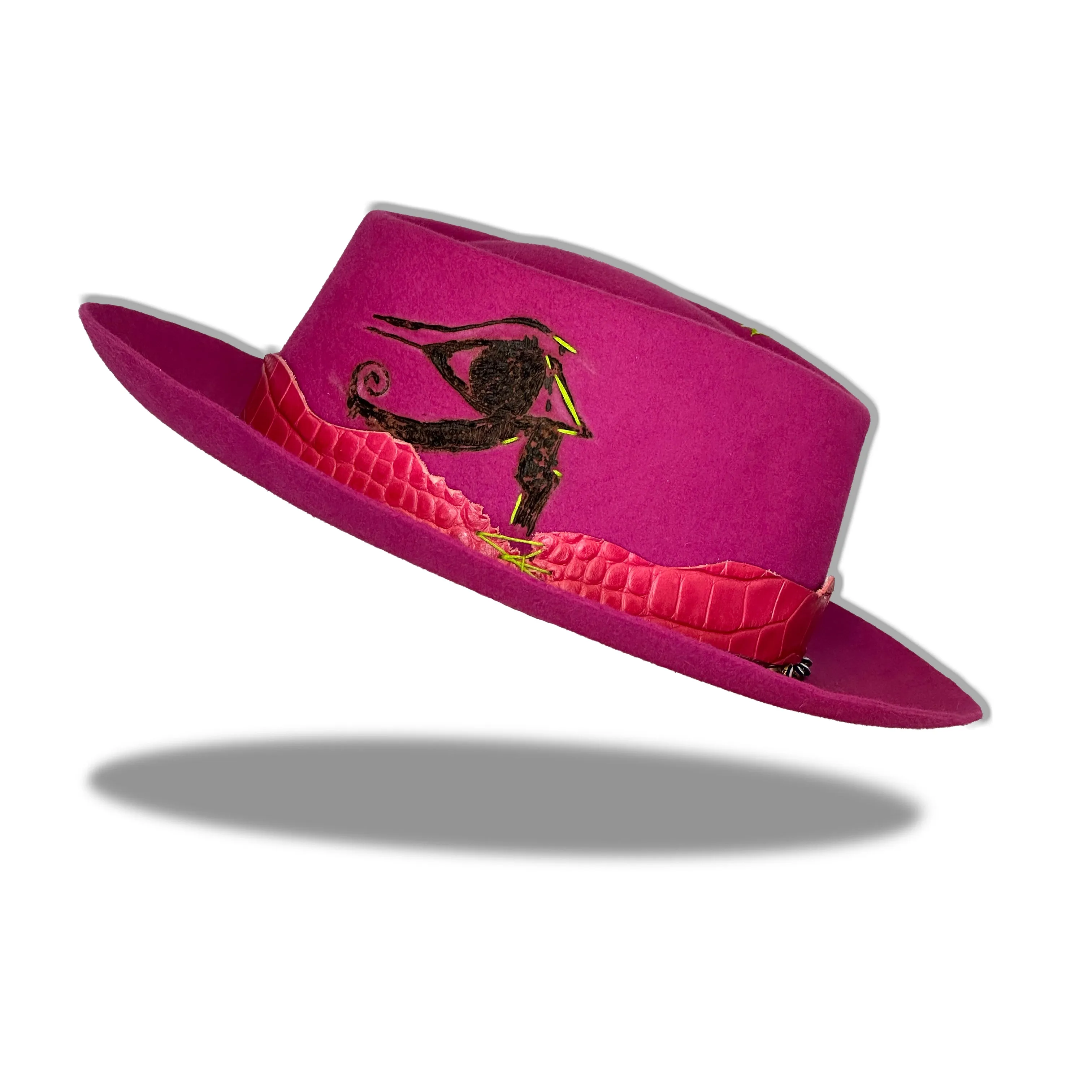 "Eye of Ra" Fur Felt Hat