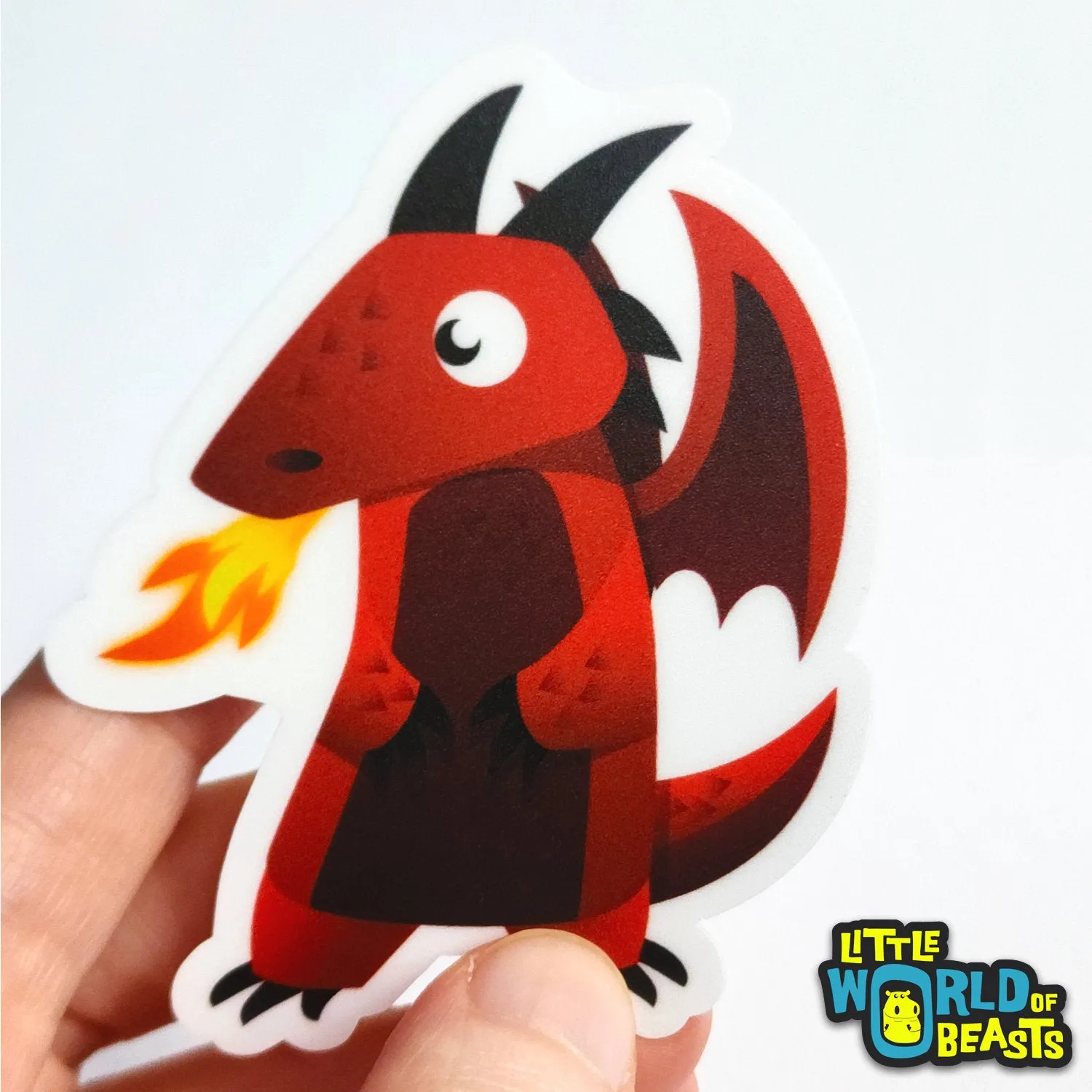 Red Dragon Sticker