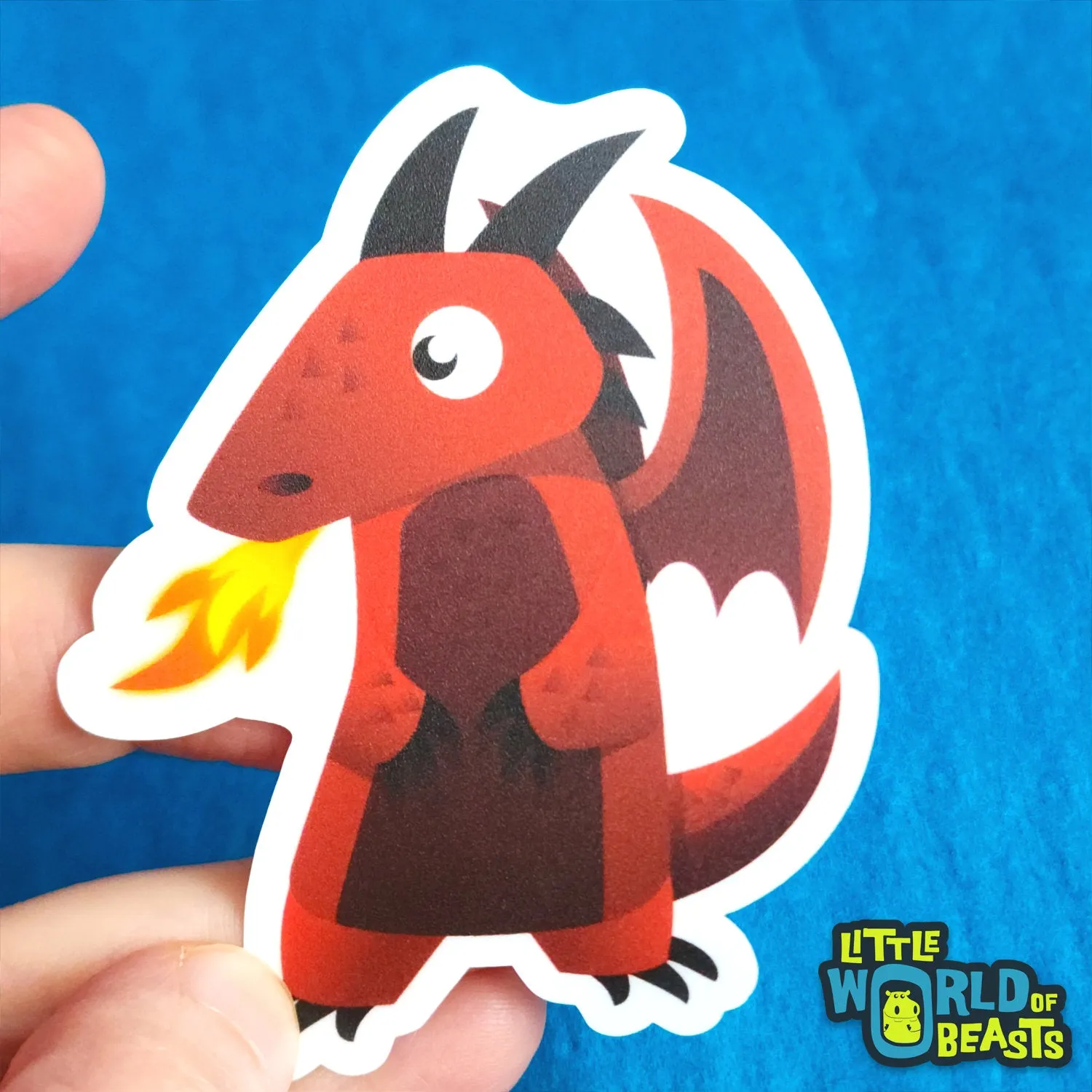 Red Dragon Sticker
