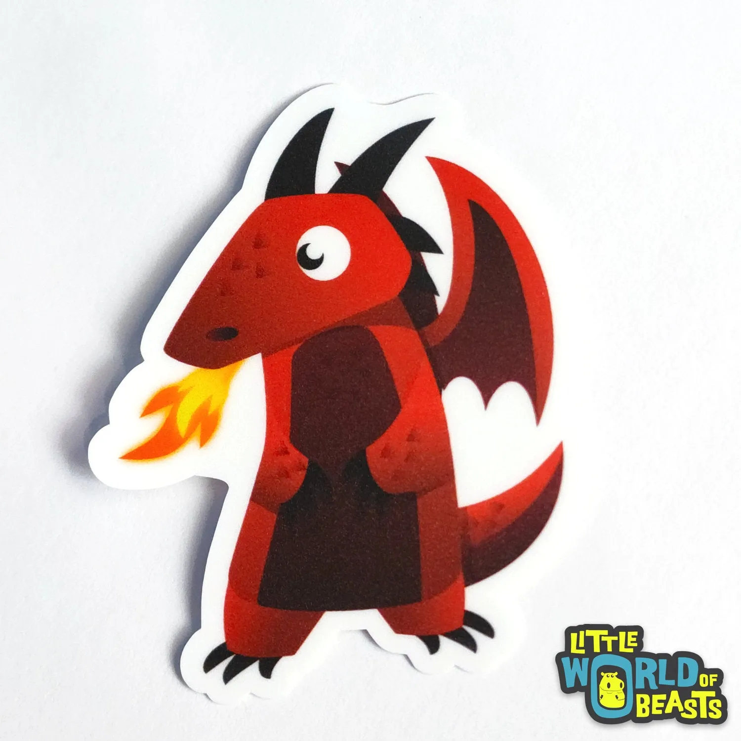 Red Dragon Sticker