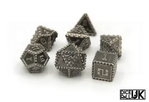 Rivets Metal Dice - Silver