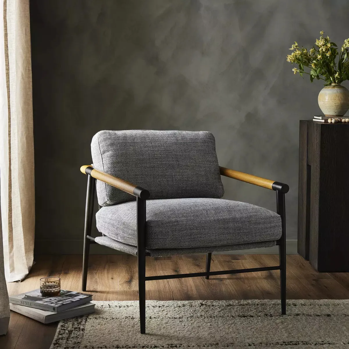 Rowen Chair-Thames Raven