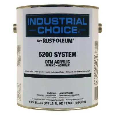 Rust-Oleum® Industrial Commercial 5200 System DTM Acrylic Primers, Red, Flat, 5269402