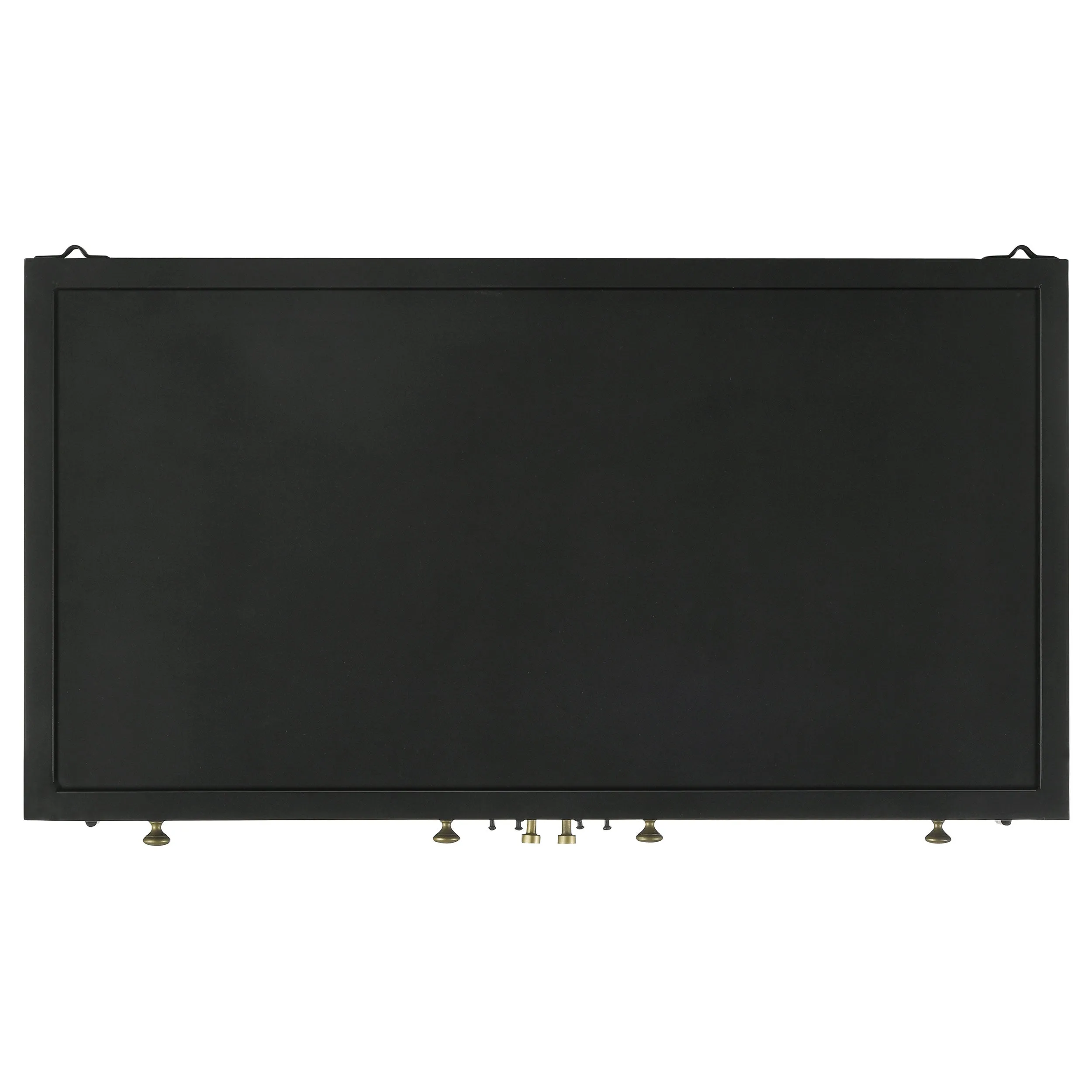 Sadler 2-drawer Metal Accent Storage Cabinet Matte Black