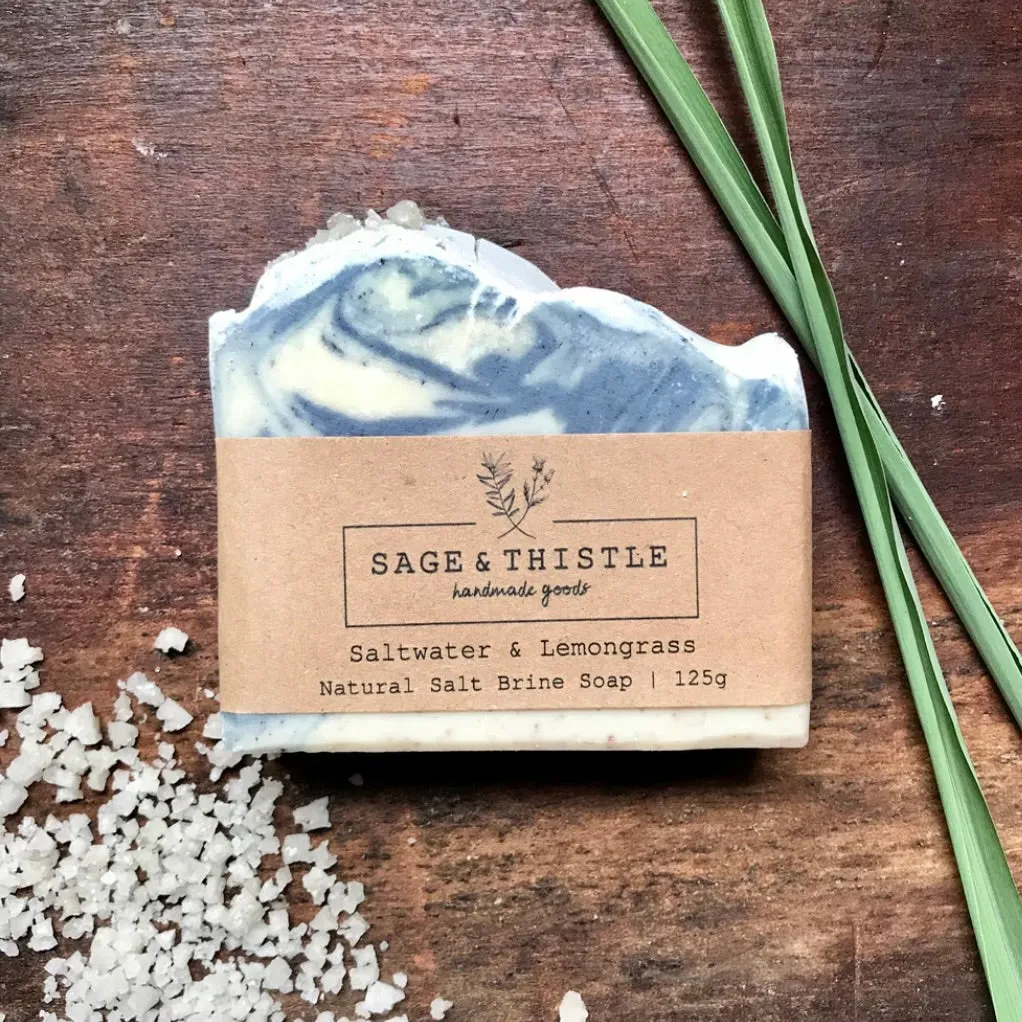 Saltwater & Lemongrass Bar Soap