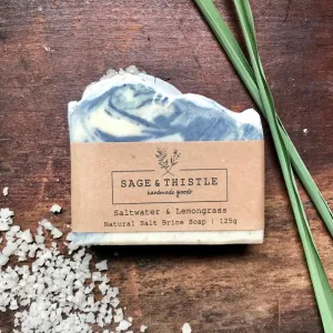 Saltwater & Lemongrass Bar Soap