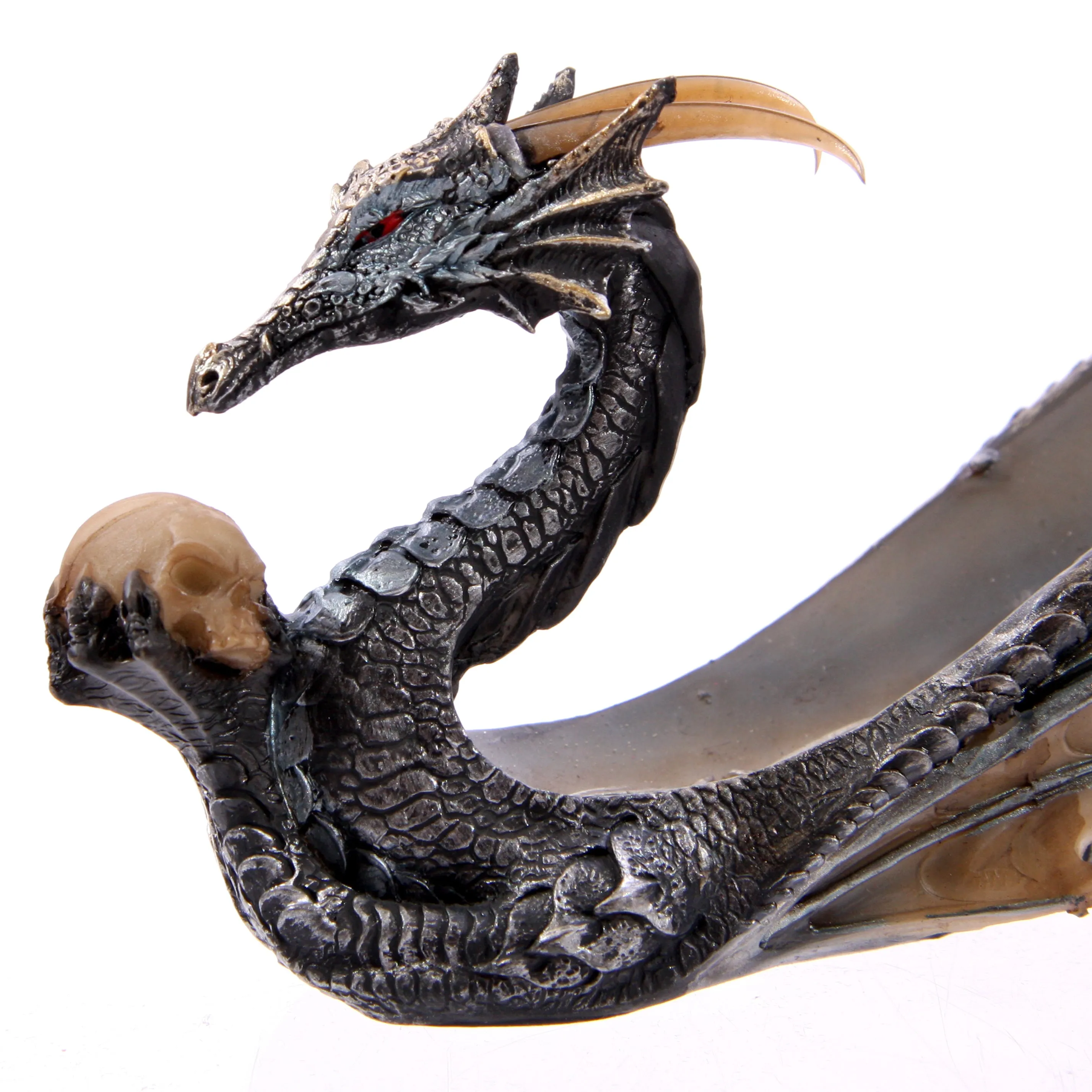 Shimmering Dragon Ashcatcher Incense Stick Burner