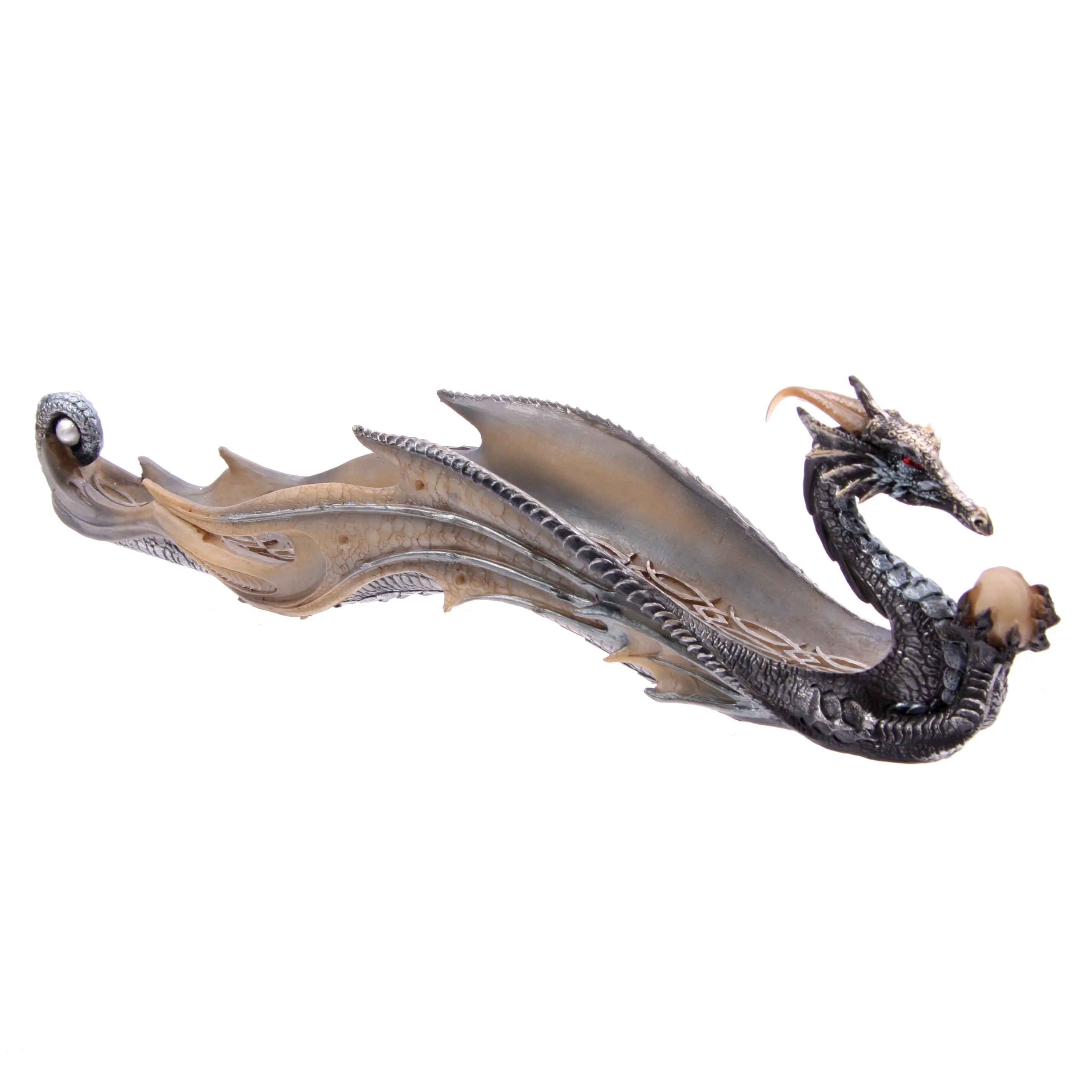 Shimmering Dragon Ashcatcher Incense Stick Burner