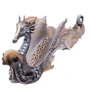 Shimmering Dragon Ashcatcher Incense Stick Burner