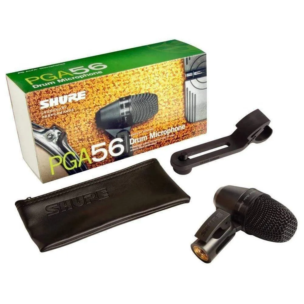 Shure PGA56-XLR - Cardioid Dynamic Snare/Tom Microphone