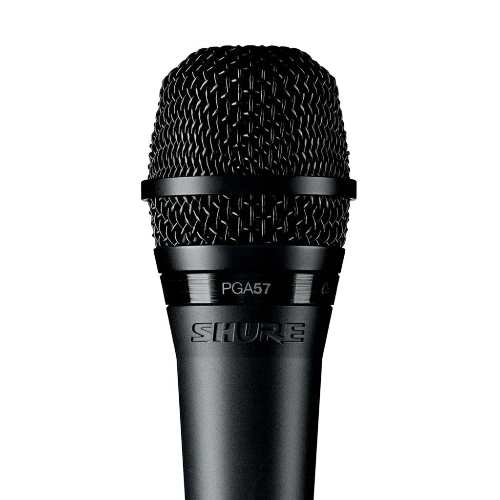 Shure PGA57 Cardioid Dynamic Instrument Microphone   XLR Cable