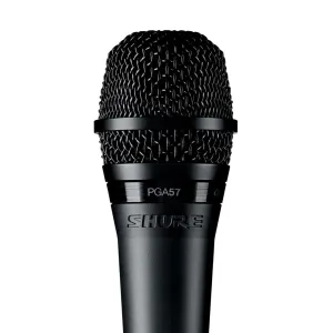 Shure PGA57 Cardioid Dynamic Instrument Microphone   XLR Cable