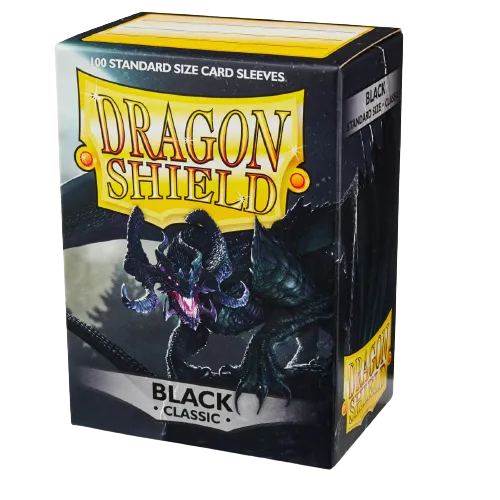 Sleeves - Dragon Shield - Box 100 - Black Classic