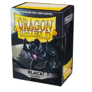 Sleeves - Dragon Shield - Box 100 - Black Classic