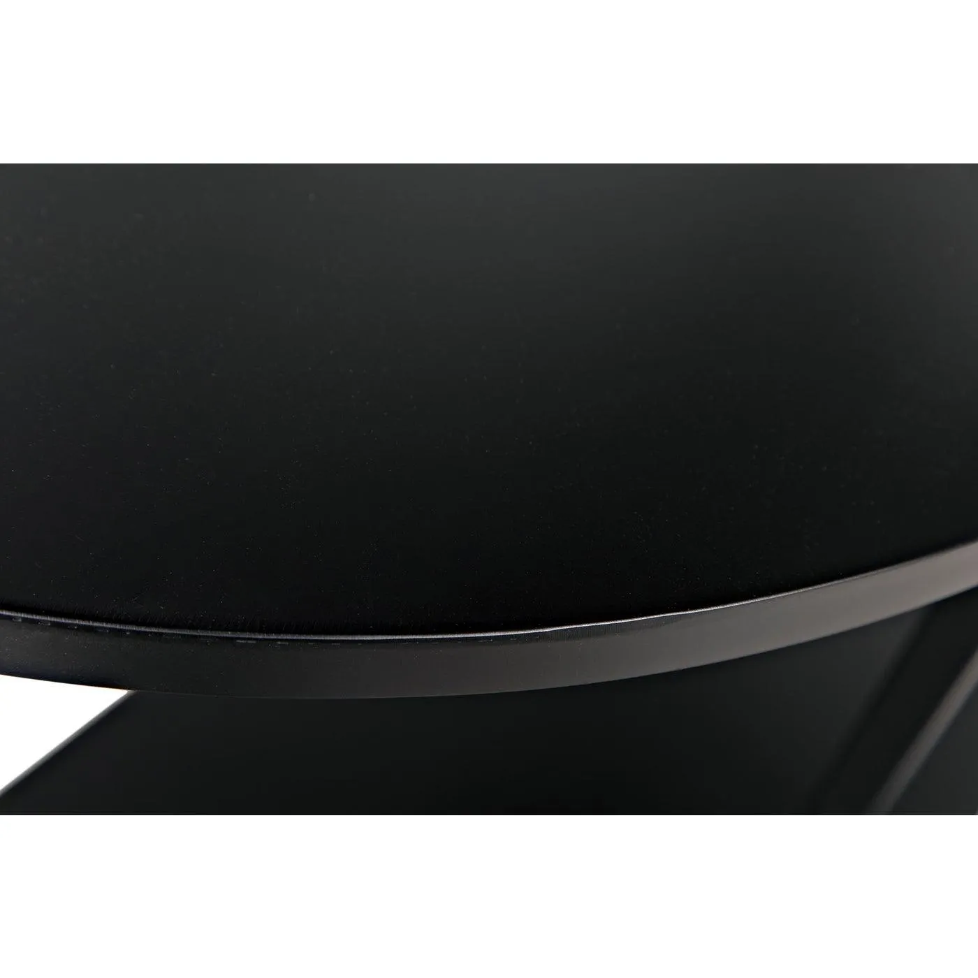 Spago Bookcase, Black Metal