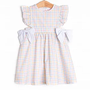 Springtime Sunshine Dress, Blue