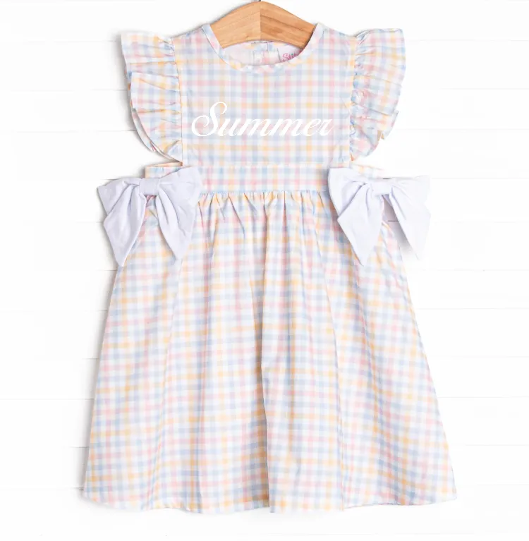 Springtime Sunshine Dress, Blue