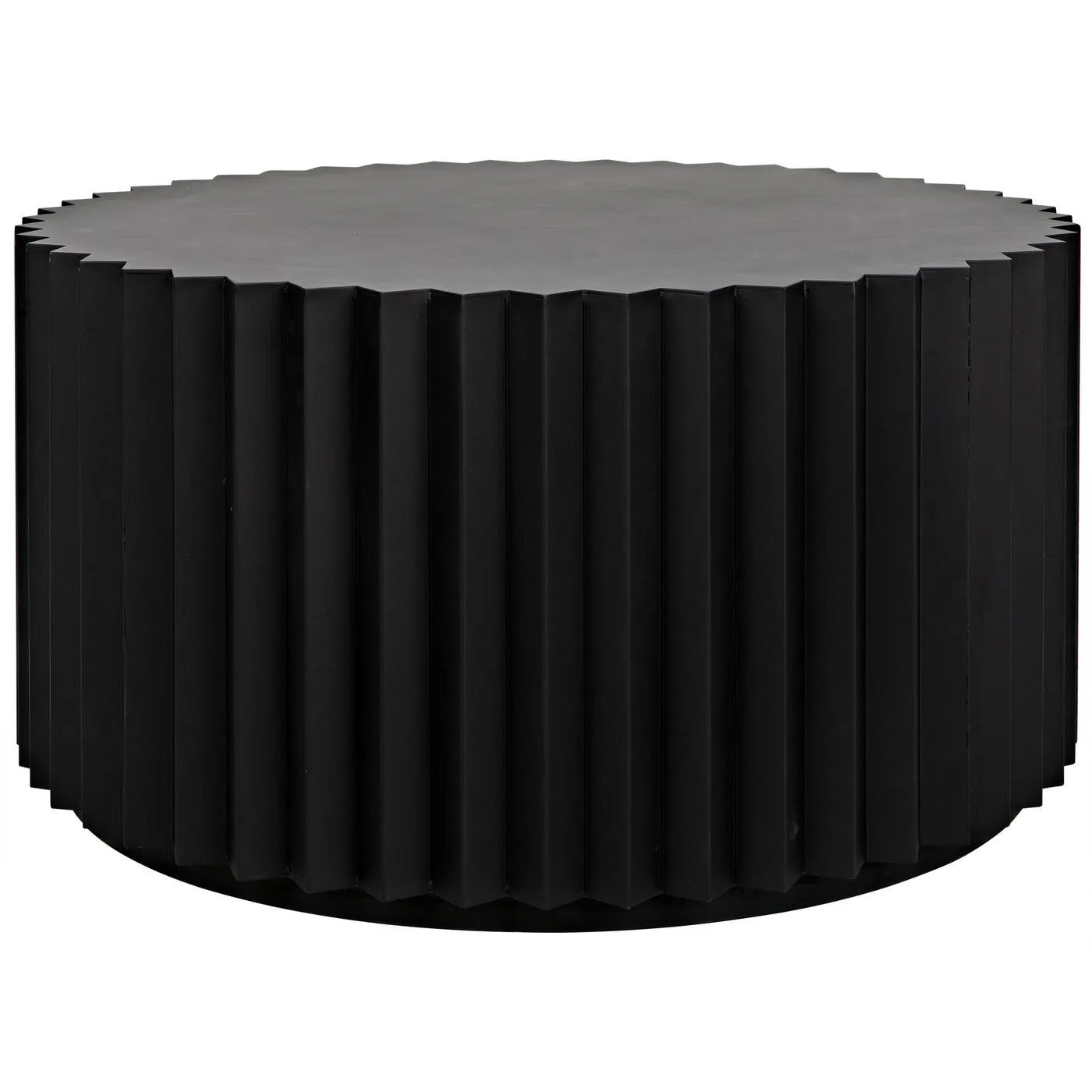 Stern Coffee Table, Black Steel
