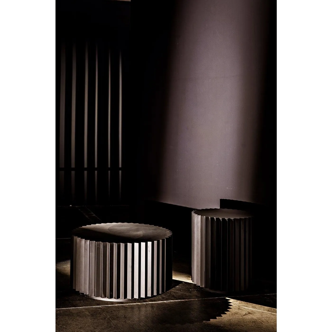Stern Coffee Table, Black Steel