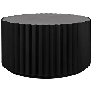 Stern Coffee Table, Black Steel
