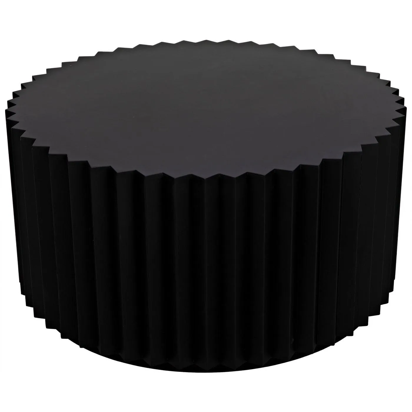 Stern Coffee Table, Black Steel
