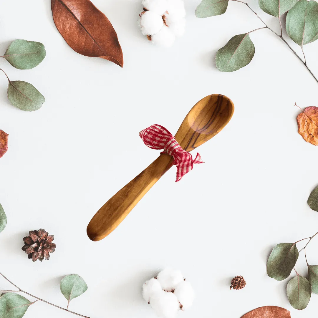 Tapas Bowl Olive Wood Gift Set