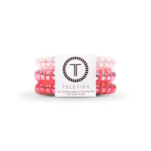 Teleties Think Pink Small Hair Ties Pink