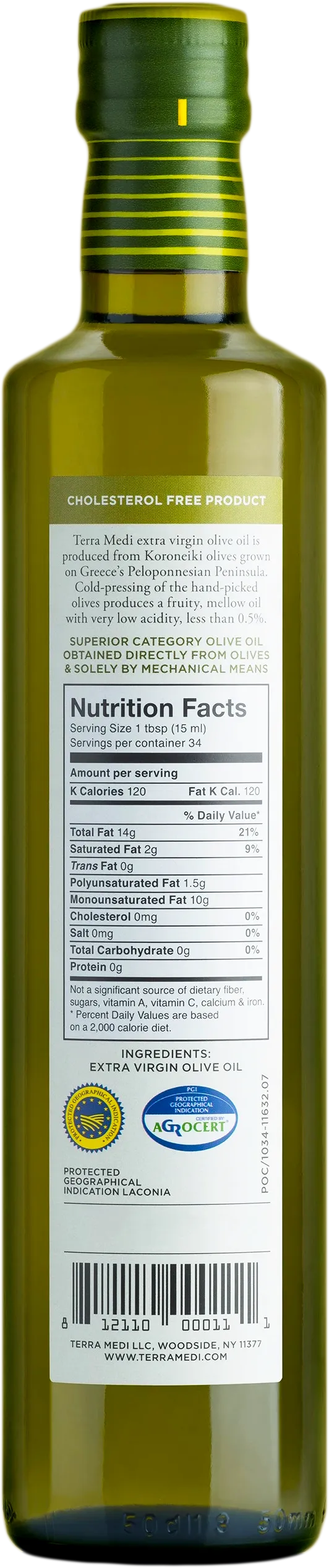 Terra Medi Extra Virgin Olive Oil