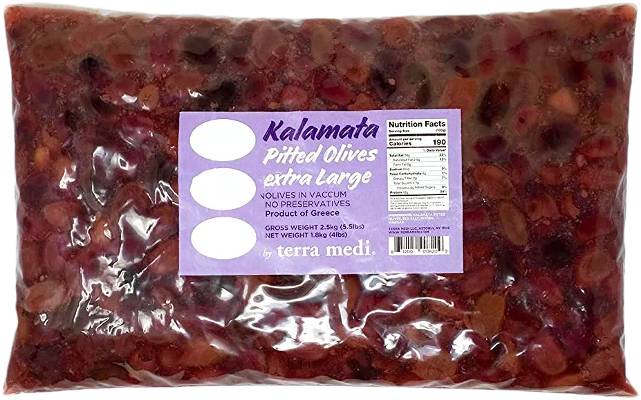 Terra Medi Kalamata Olives Without Pit
