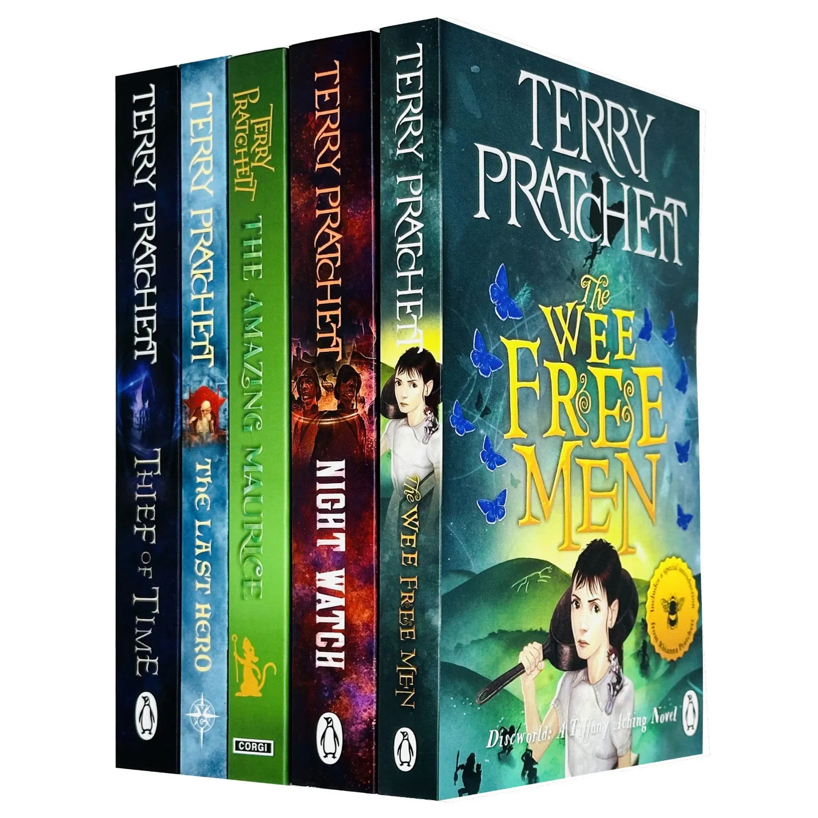Terry pratchett Discworld novels Series 5 :5 books collection set