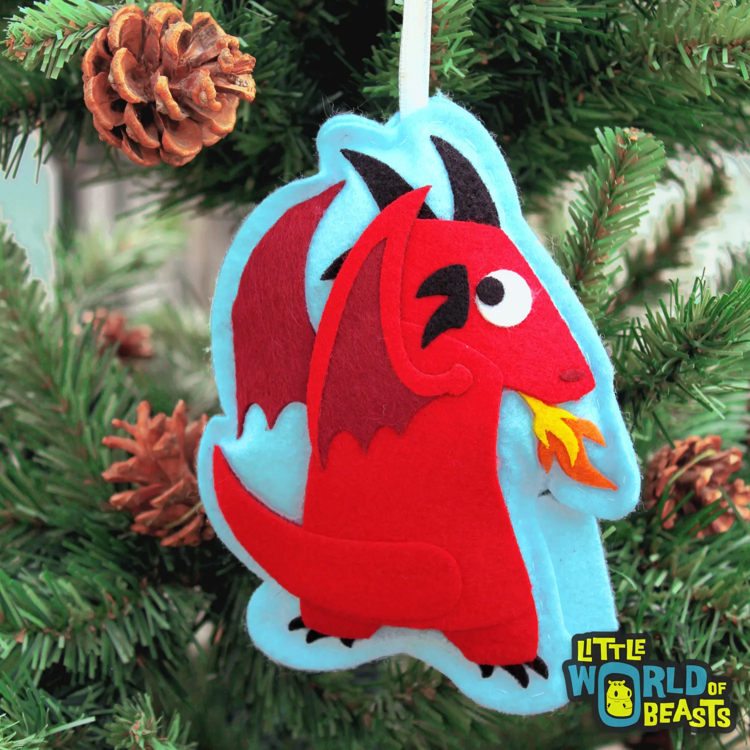 Thaddeus the Dragon Ornament