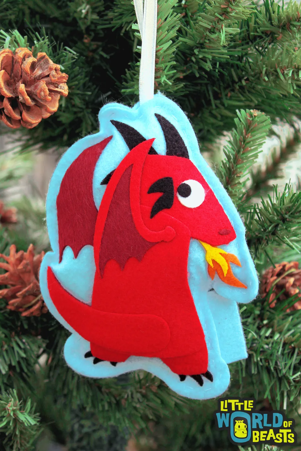 Thaddeus the Dragon Ornament