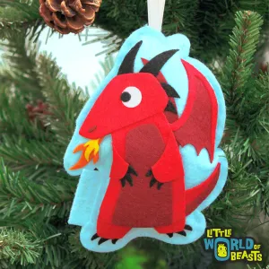 Thaddeus the Dragon Ornament