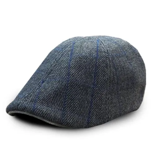 The Industrial Boston Scally Cap - Iron Ore Herringbone