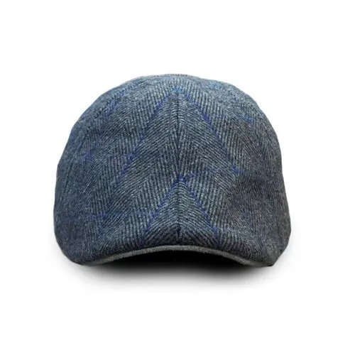 The Industrial Boston Scally Cap - Iron Ore Herringbone