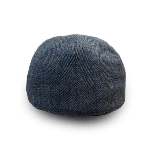 The Industrial Boston Scally Cap - Iron Ore Herringbone