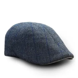 The Industrial Boston Scally Cap - Iron Ore Herringbone