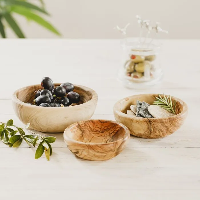 Three Round Stacking Bowls
