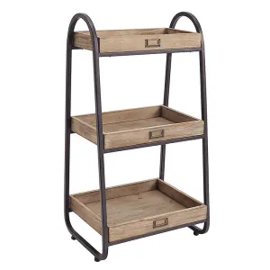 Three Tier Storage Shelve