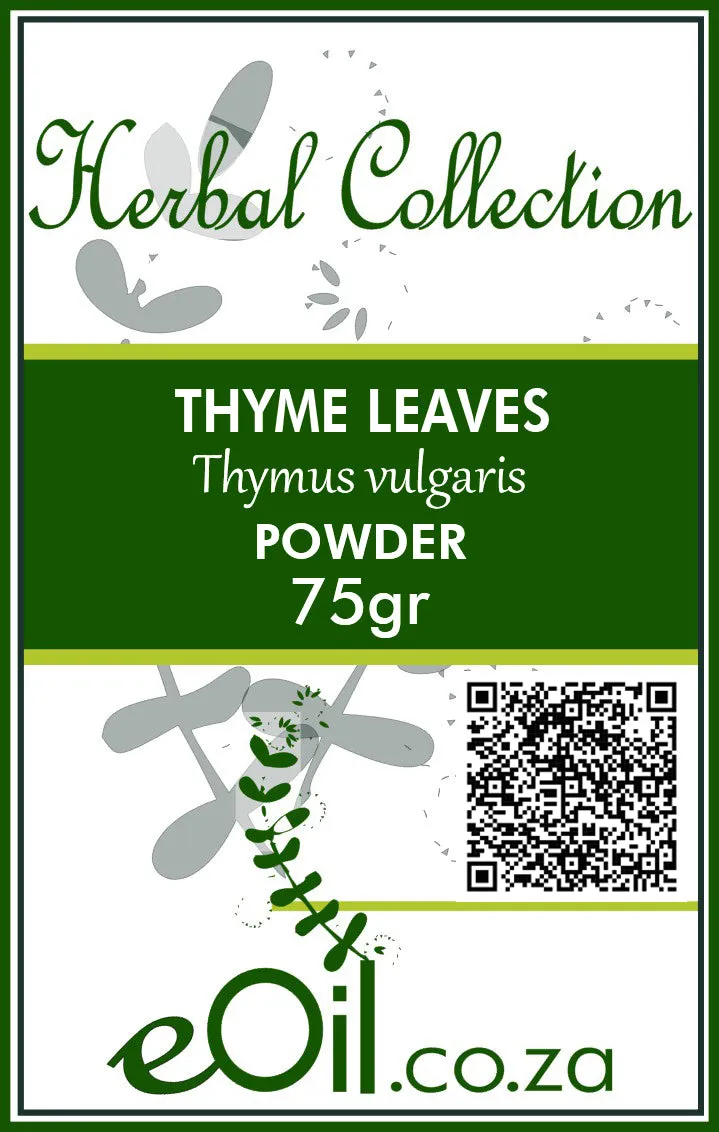 Thyme ( Thymus Vulgaris ) rubbed Ground - Herbal Collection