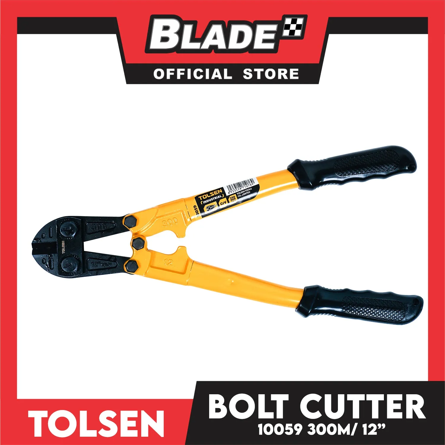 Tolsen 10059 Small Bolt Cutter for Wire 300mm 12'' (Industrial)