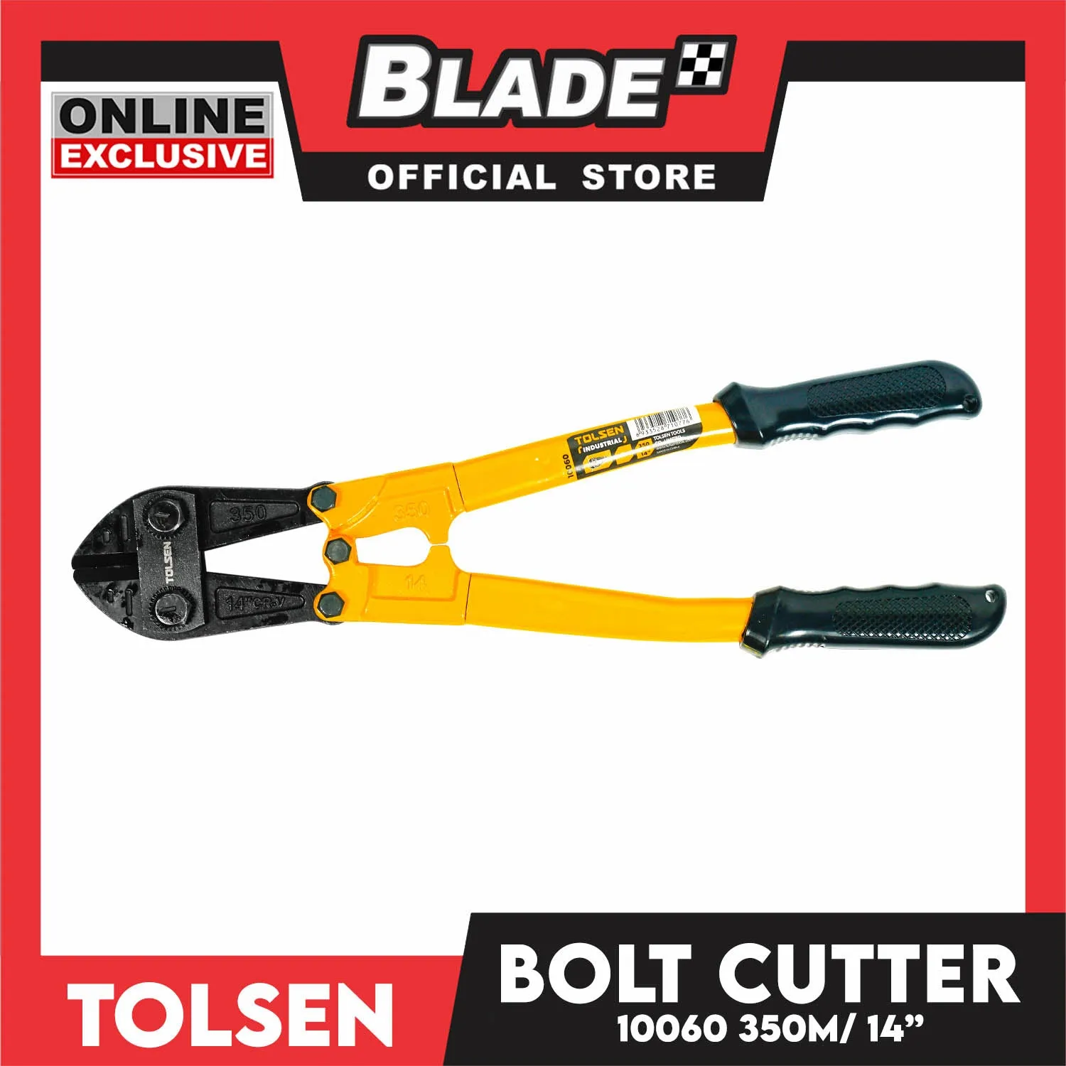Tolsen Small Bolt Cutter for Wire 350mm 14'' (Industrial) 10060