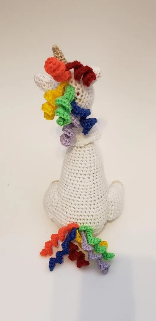 Unicorn Bobblehead Crochet Pattern