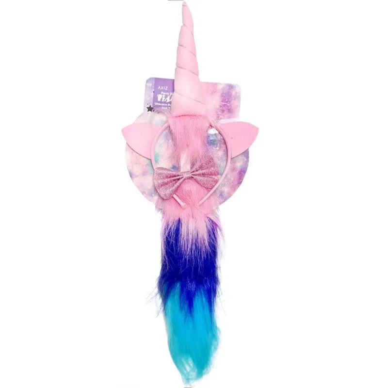 Unicorn Headband & Tail